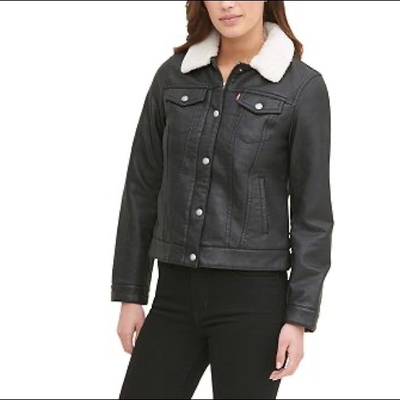 Levi’s Black Trucker Jacket - Picture 10 of 11